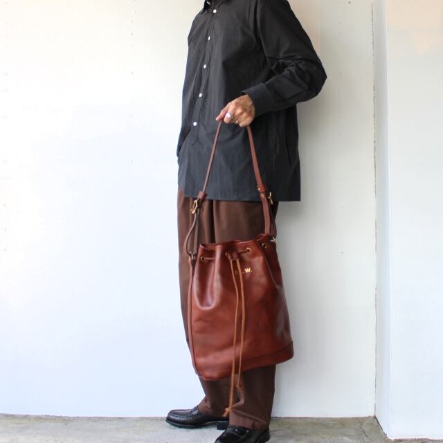 再入荷】vasco LEATHER WANDER PURSE BAG VS-213L （Camel） | C 