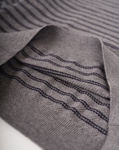 【#Re:room】HENRI NECK BORDER CREW KNIT［REK166］