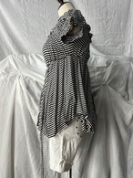 "00s Japanese Brand" Border Fril Tops