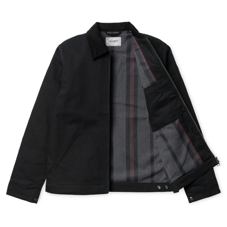 Carhartt DETROIT JACKET BLACK （裏地フェルト調モデル）Mサイズ | Room