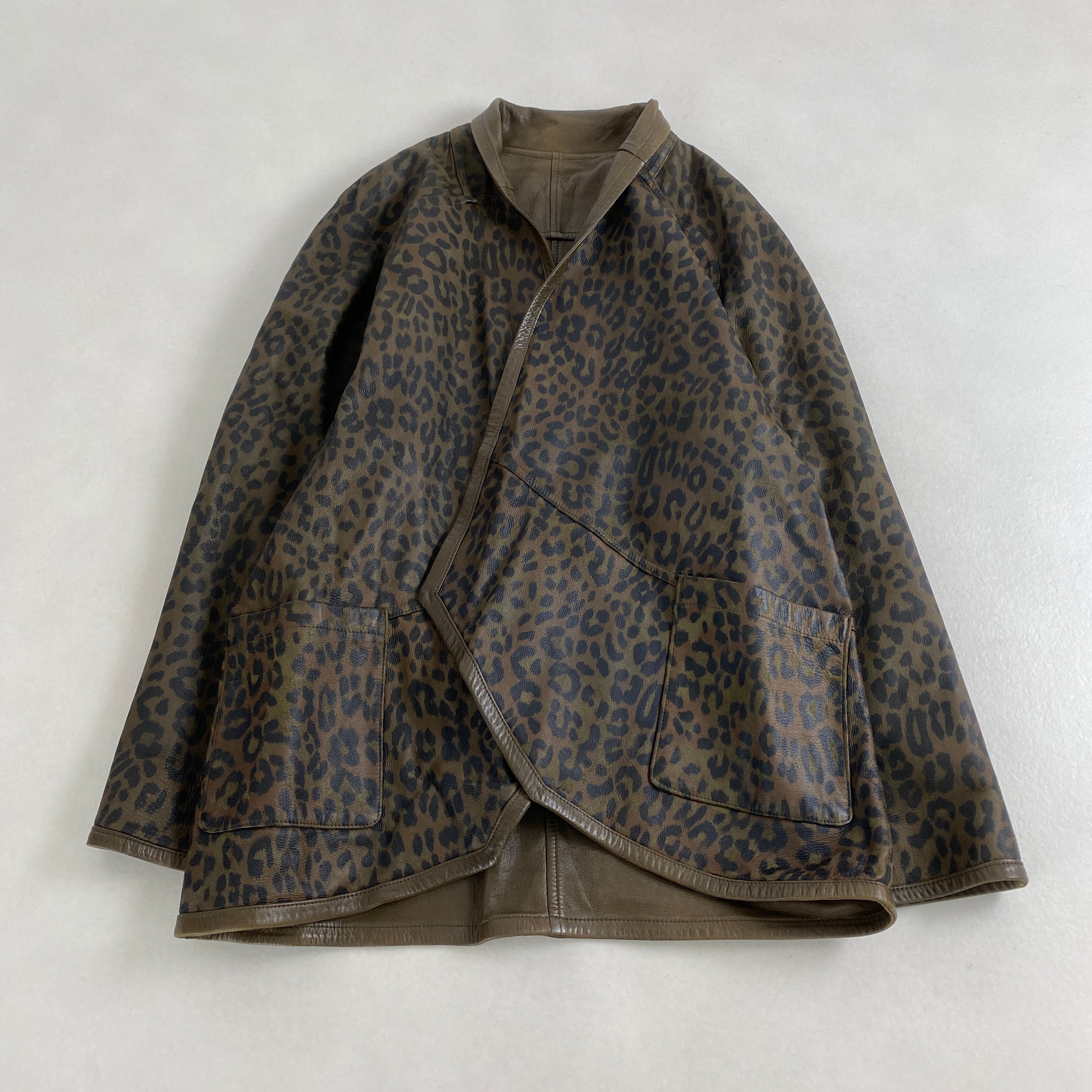 ルグランブルーポンチョLGBフードウール100%Y2K グランジ