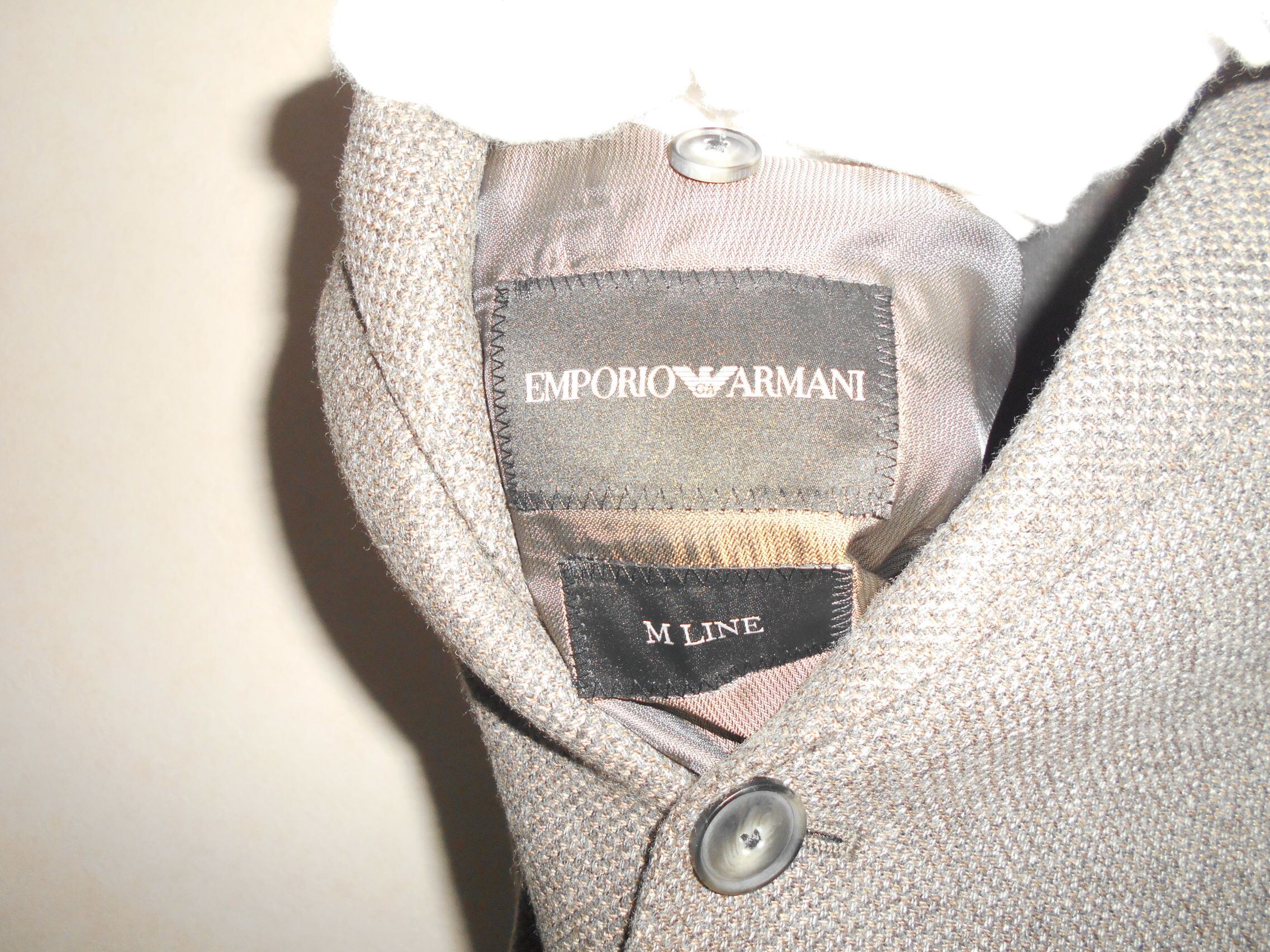 032170○ EMPORIO ARMANI M LINE 2B テーラード-