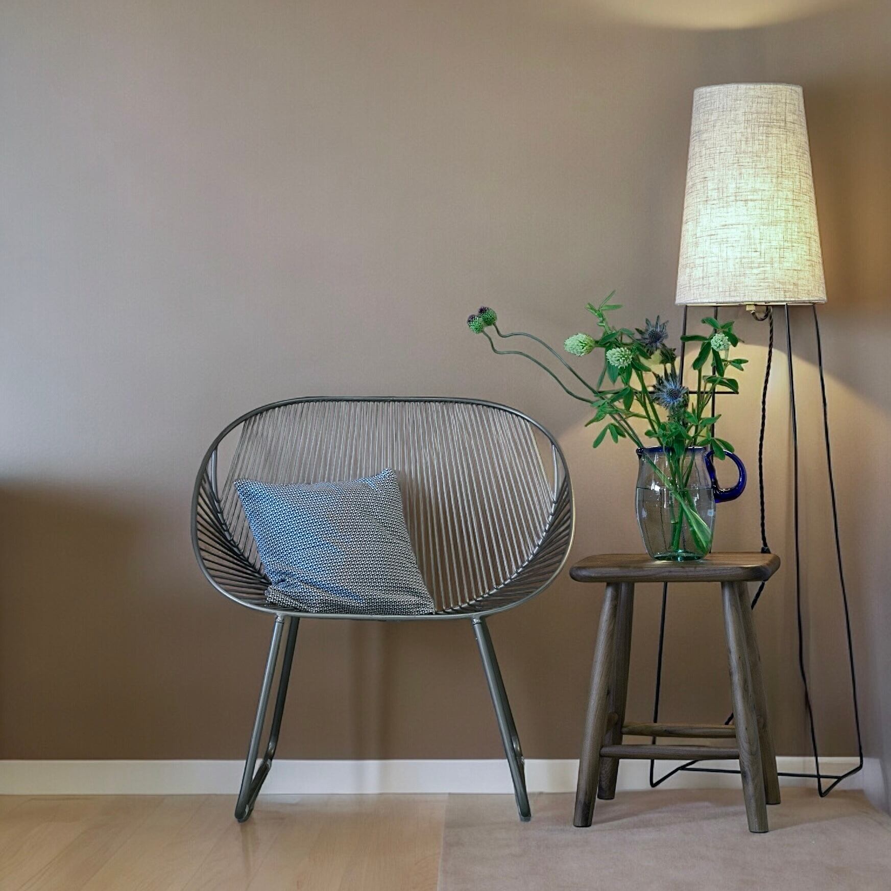 全3color/ワイヤーチェア】椅子 デザインチェア リラックス リビング