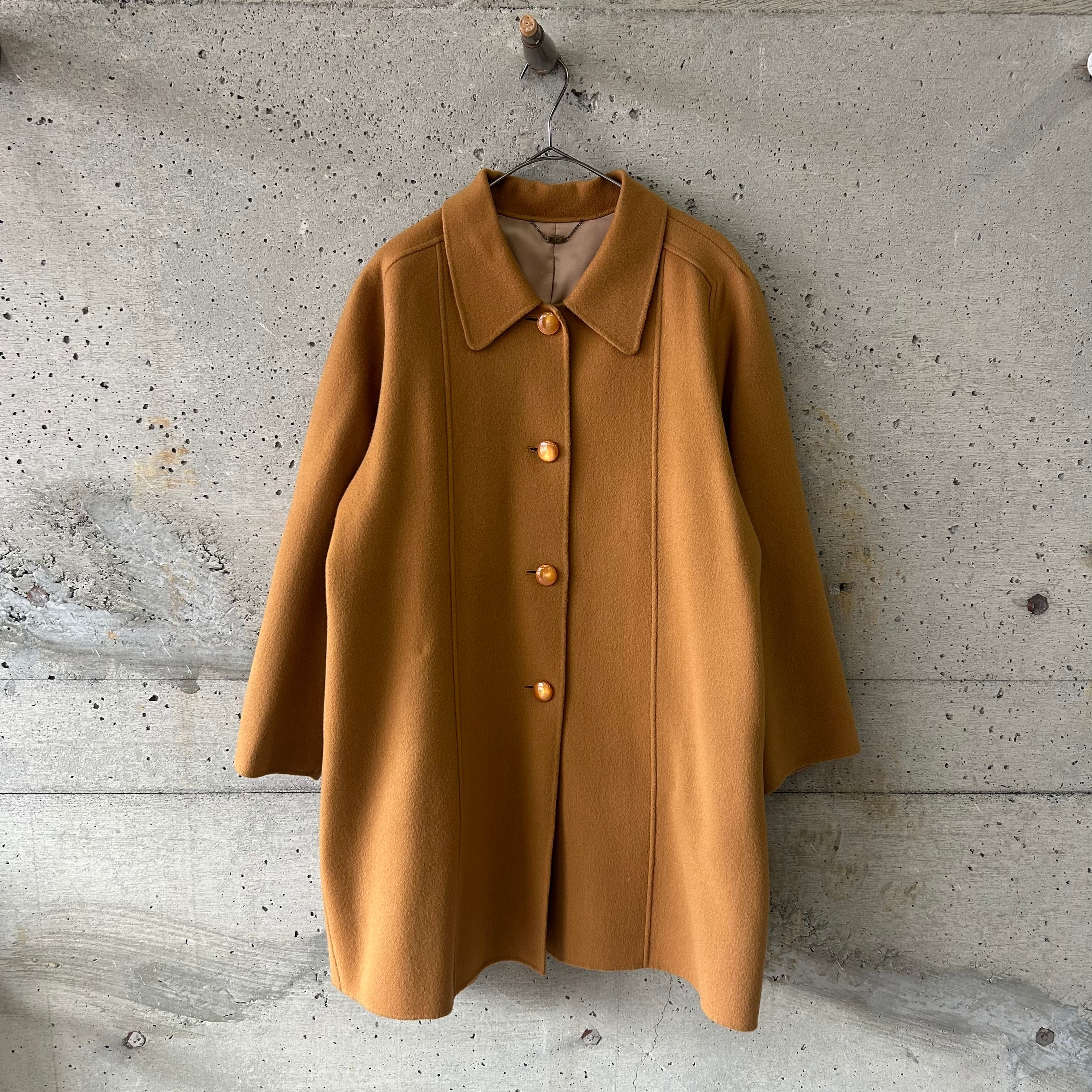 camel wool coat