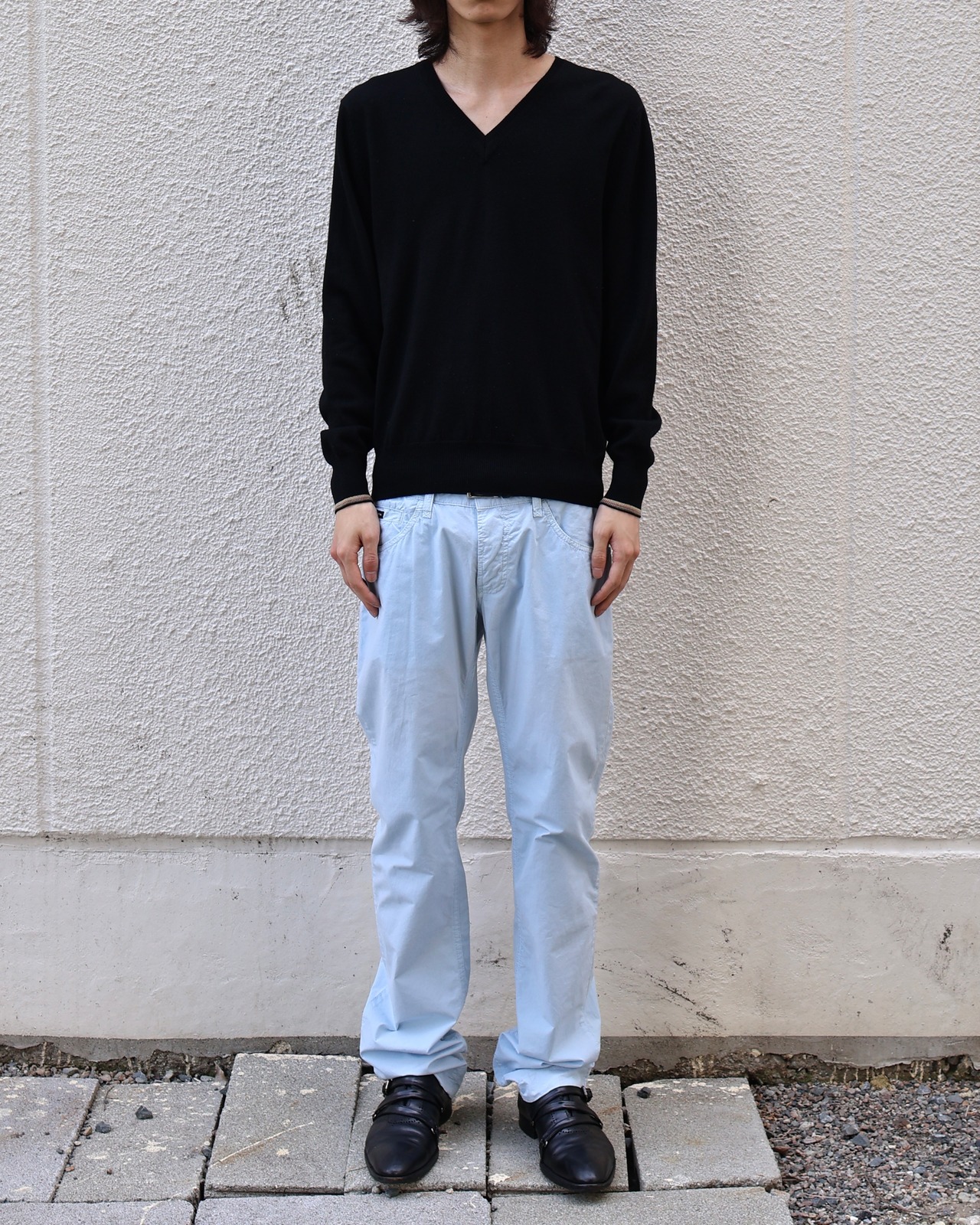 【Paul Smith】basic V neck knit