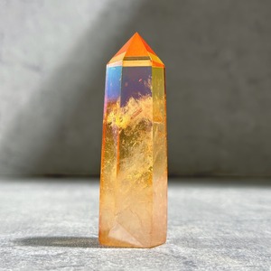 オレンジオーラクォーツ タワー11◇ Orange Aura Quartz ◇天然石・鉱物・パワーストーン