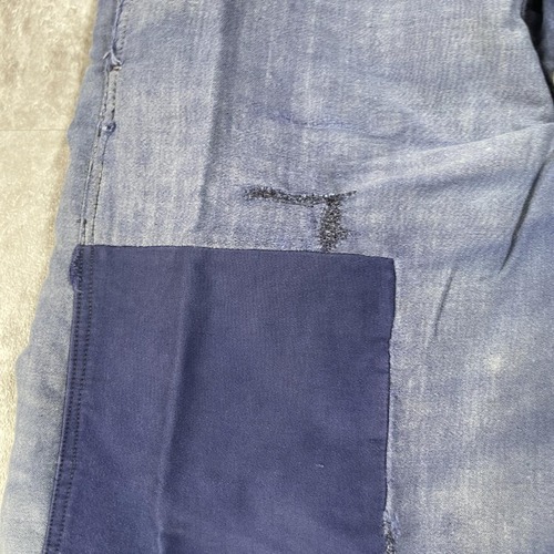 50s フェード Liryosges フレンチワーク モールスキン パンツW31 詳細写真6