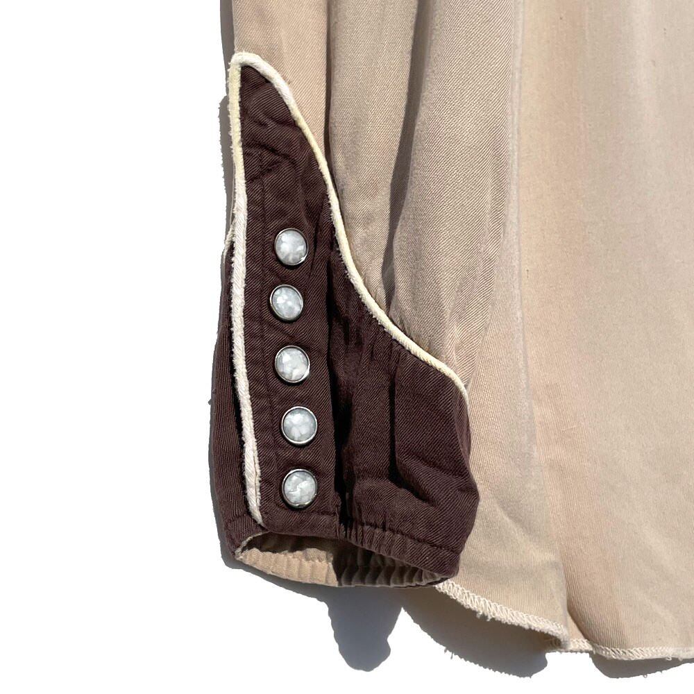 CALIFORNIA RANCH WEAR] Vintage Rayon Gabardine Western