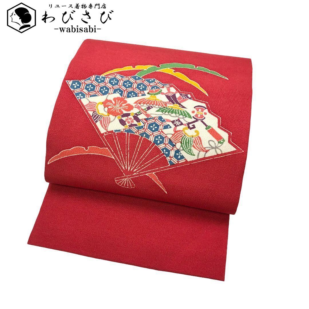 夏帯 名古屋帯 絽綴れ 変わり寄れ絽 乳白色 O-6220 着物 きもの kimono