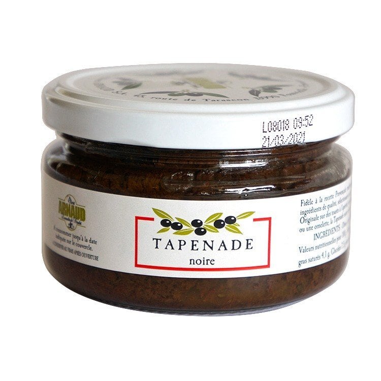 タプナード（ブラックオリーブ　オリーブ加工品　200ｇ　フランス産　ブラックオリーブペースト(常温)　男の台所（BASE店）