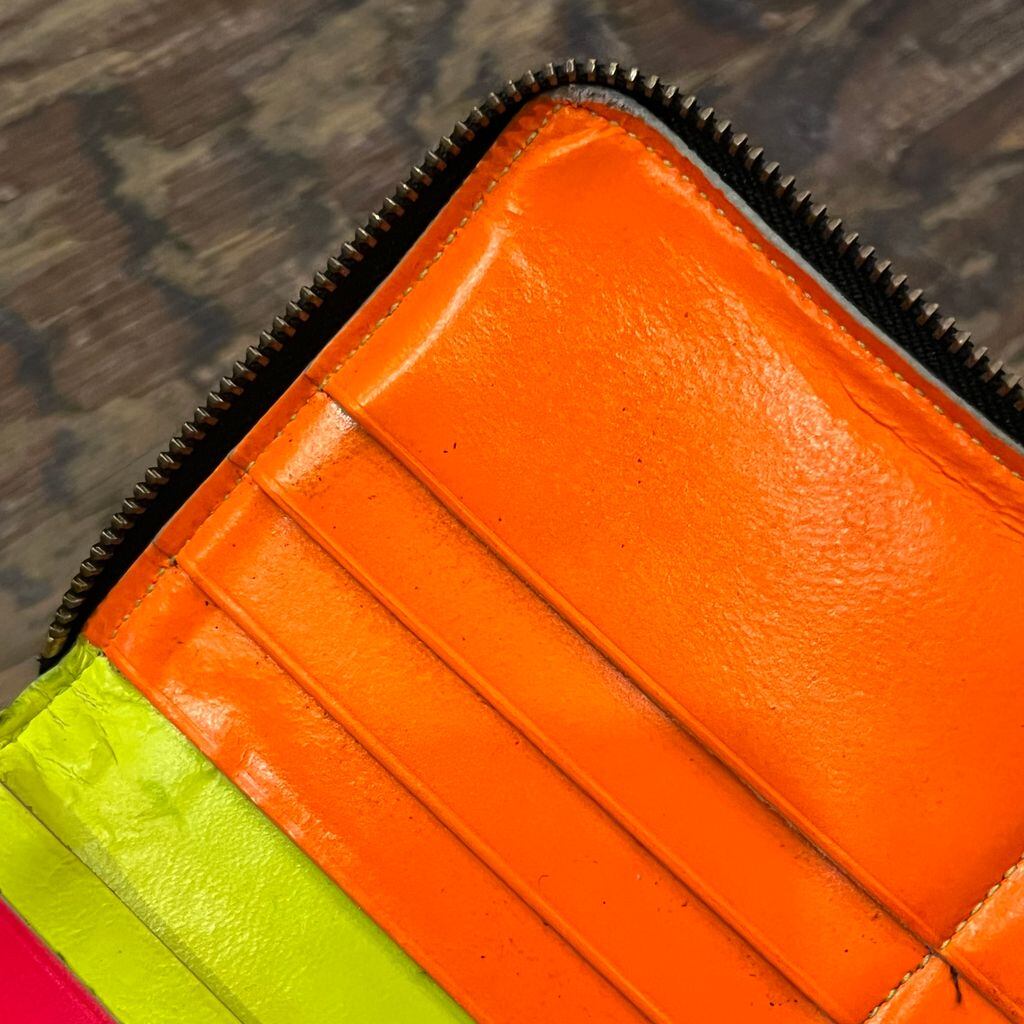 COMME des GARCONS WALLET コムデギャルソンウォレット SUPER FLUO