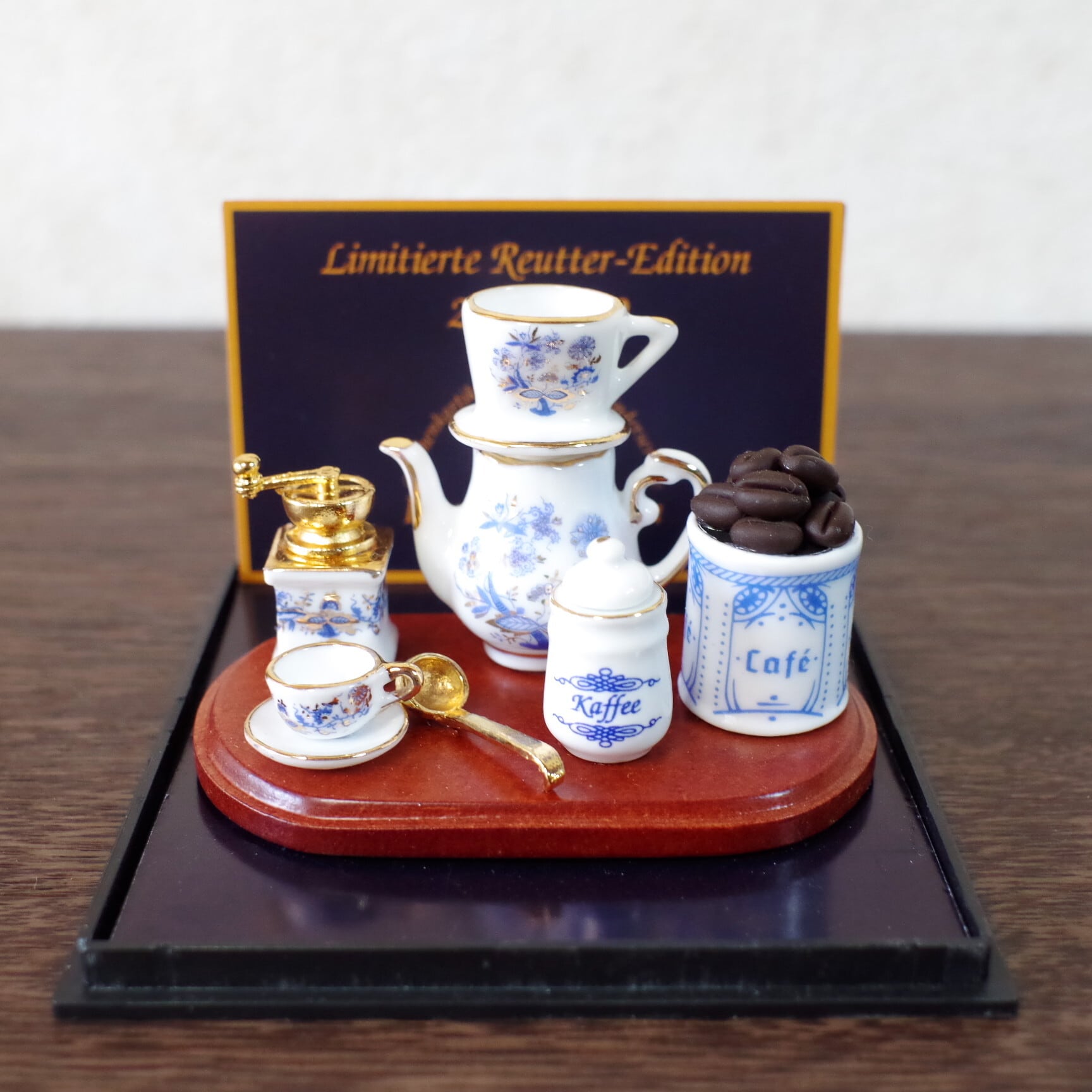 限定品】ロイター ミニチュア コーヒータイム | 木のおもちゃ専門店