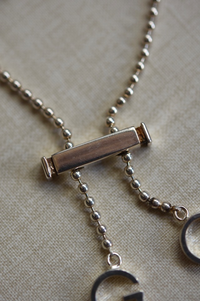 IORI／"GUCCI" bracelet／10-Strand ball chain