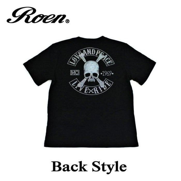 ロエン roen Tシャツ メンズファッション 半袖 tee トップス ドクロ