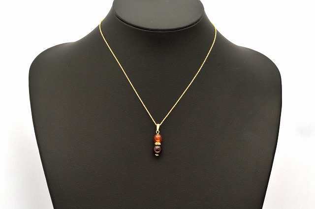 ガーネット ネックレス ペンダント オレンジガーネット 天然石 生命力を高めると言われるお守り パワーストーン 誕生日プレゼント ギフト 送料無料 アクセサリー