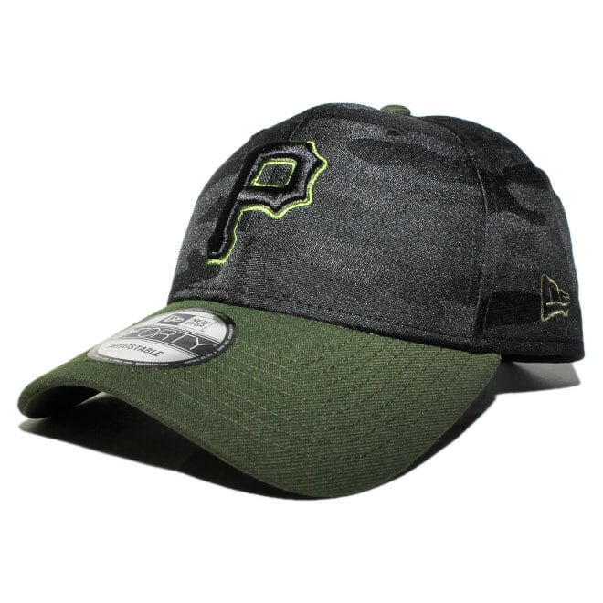 NEW ERA(ニューエラ)・9FORTY MLB ピッツバーグ パイレーツ 帽子 ニューエラ ストラップバックキャップ 帽子 NEW ERA 9forty