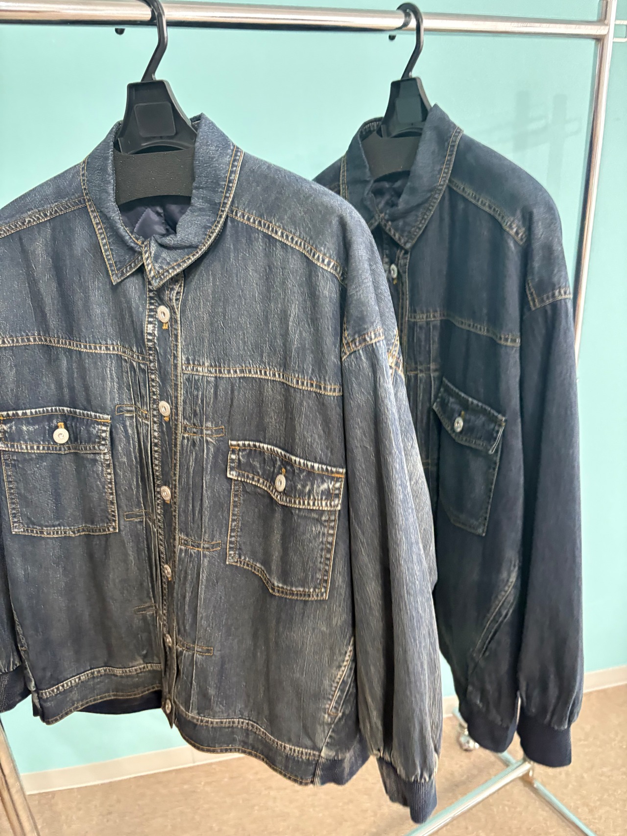 ラドアッシュ　中綿キルティングデニムジャケット　56-6025