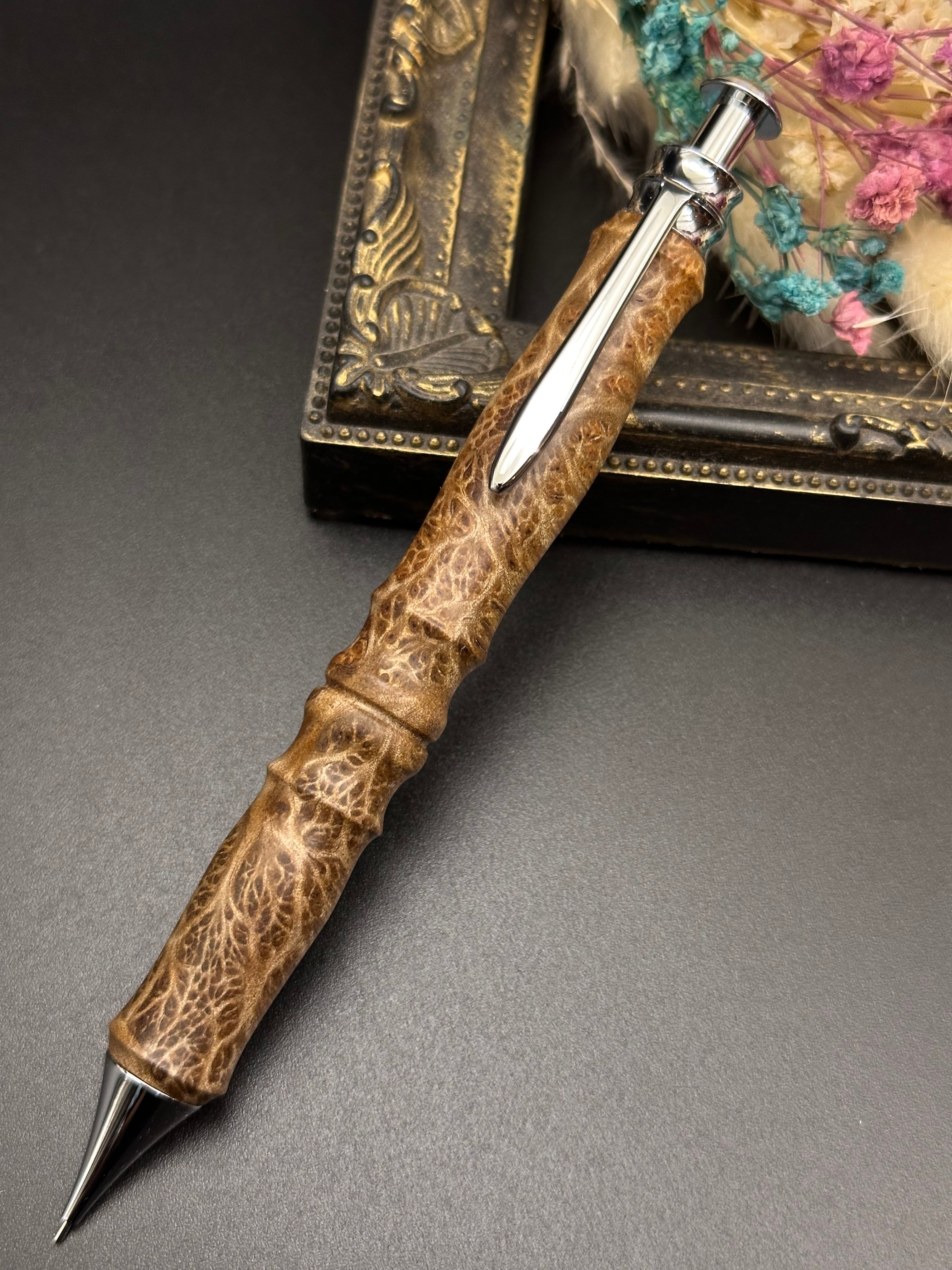 ハイブリッドウッド(レジン×スタビライズドウッドメープル)/木軸