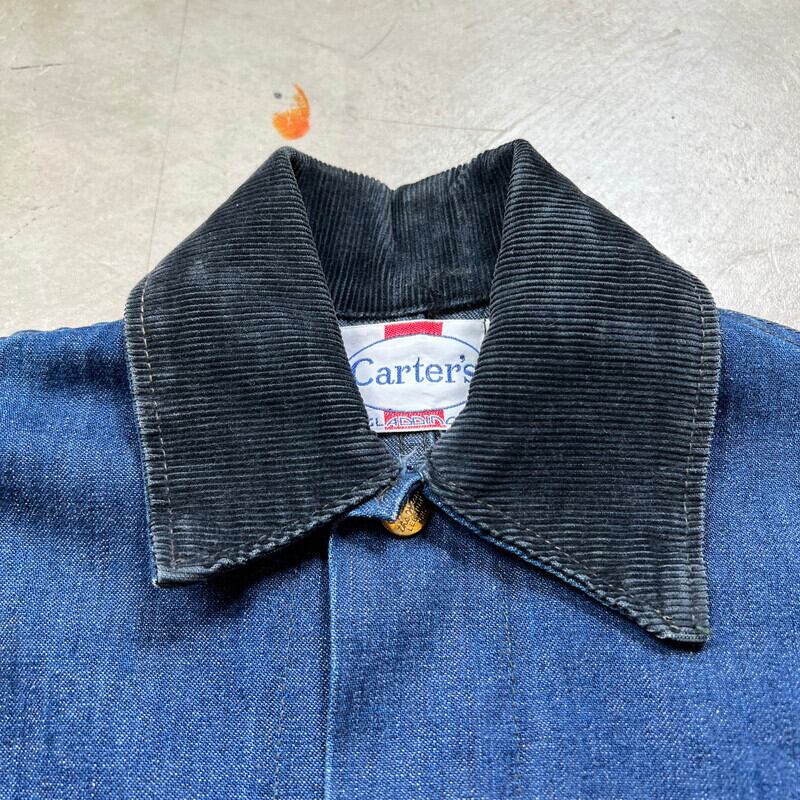 60's Carter's カーターズ デニムカバーオール ワッペンカスタム 60's Carter's カーターズ デニムカバーオール ワッペンカスタム