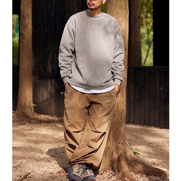 ★PPOLAR FLEECE ROUND NECK SWEATSHIRT　　　A0507