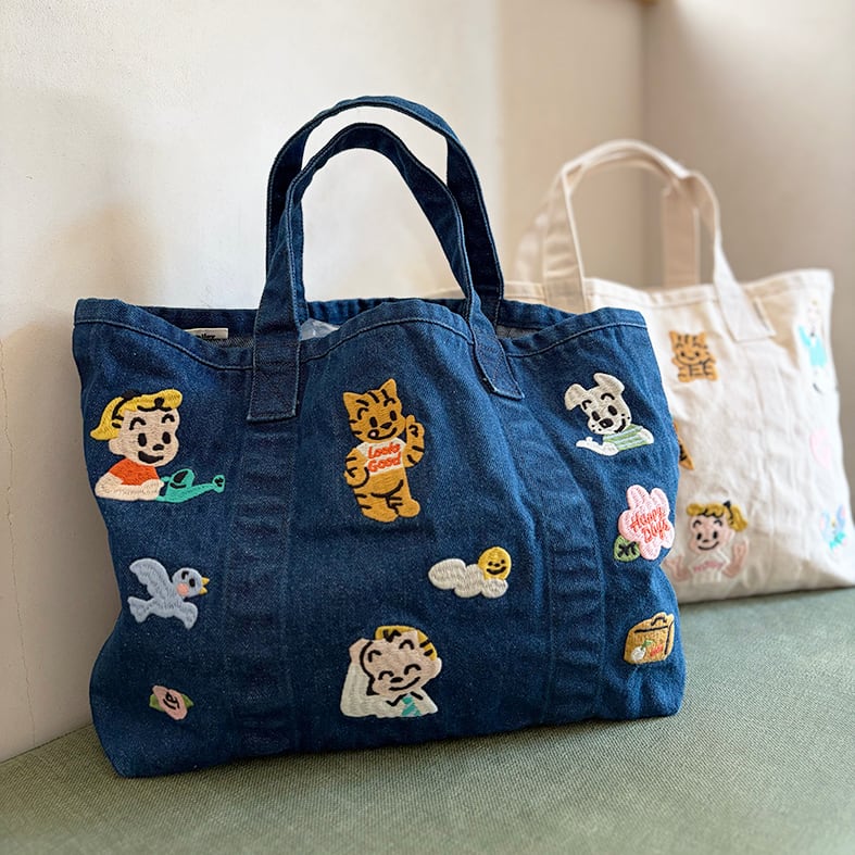 OSAMU GOODS denim tote_nice day | millvalley