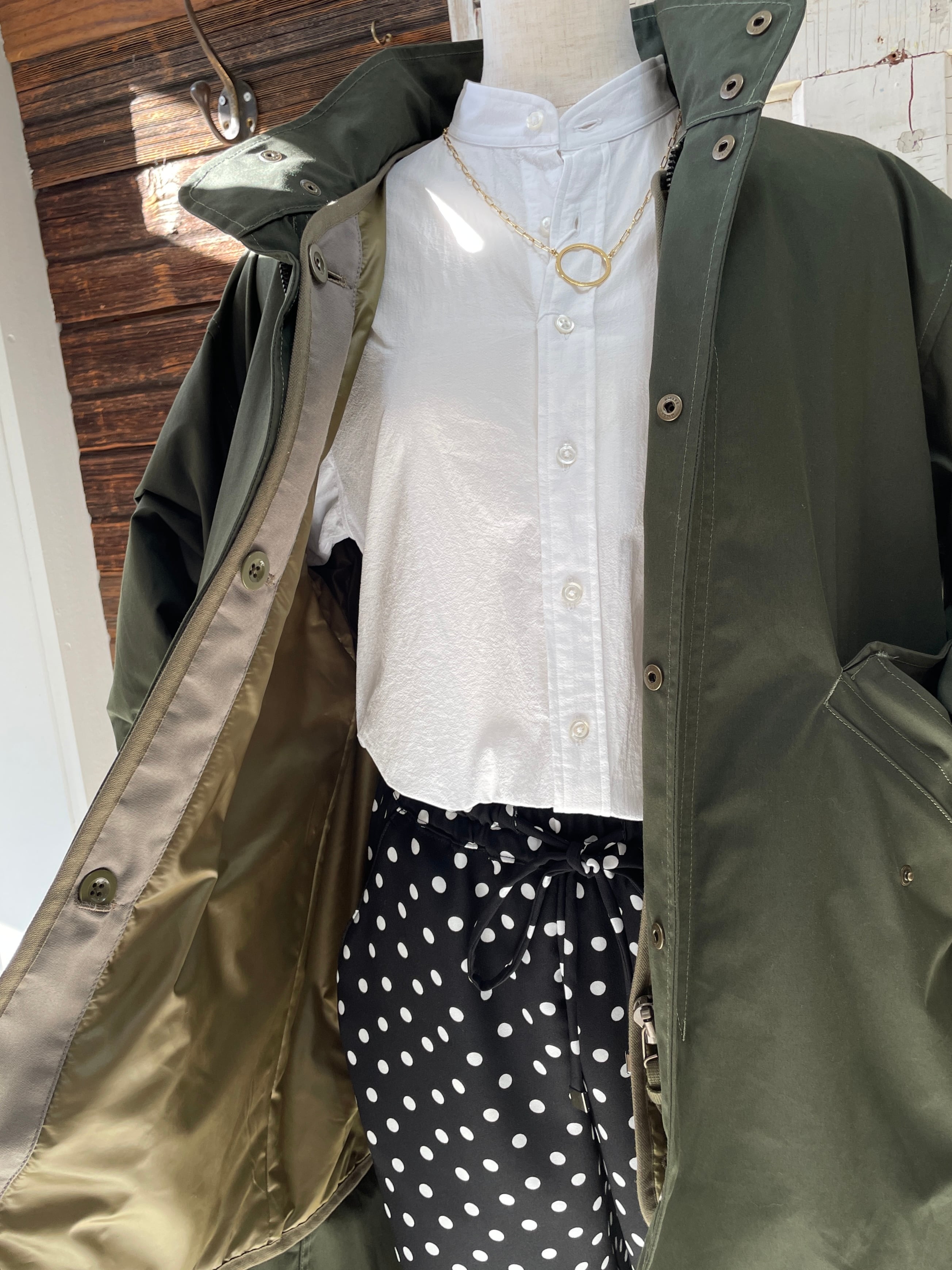 HANDROOM VENTILE使用 M65ベース モッズコート | 7WONDERS KAMAKURA