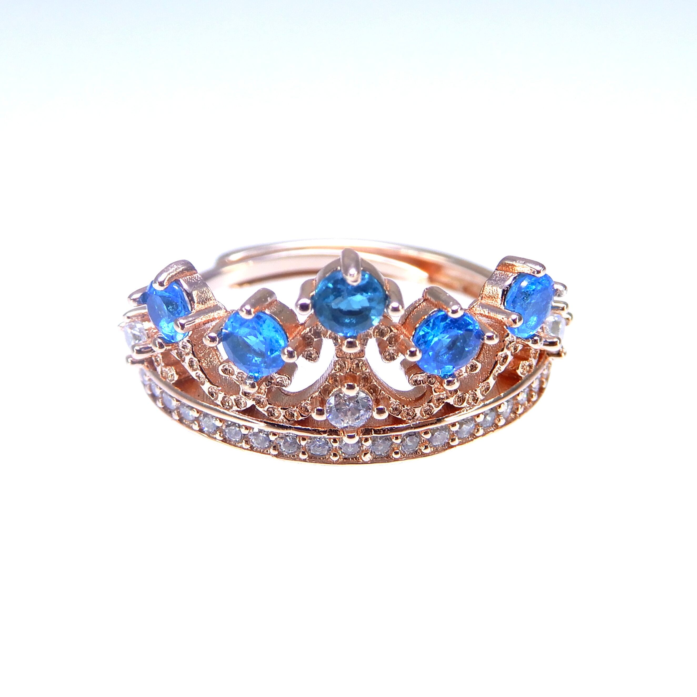 Princess Tiara Ring♦︎アパタイト♦︎PGカラー《0075》