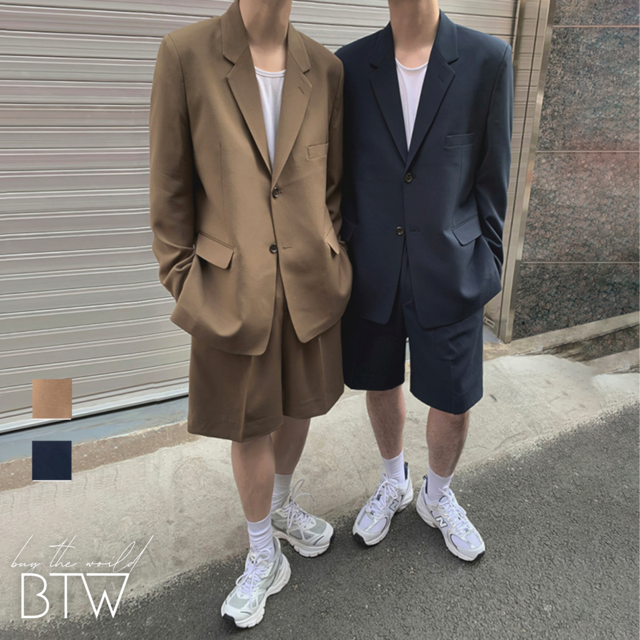 韓国メンズファッション】 BW621 メンズ セットアップ スーツ