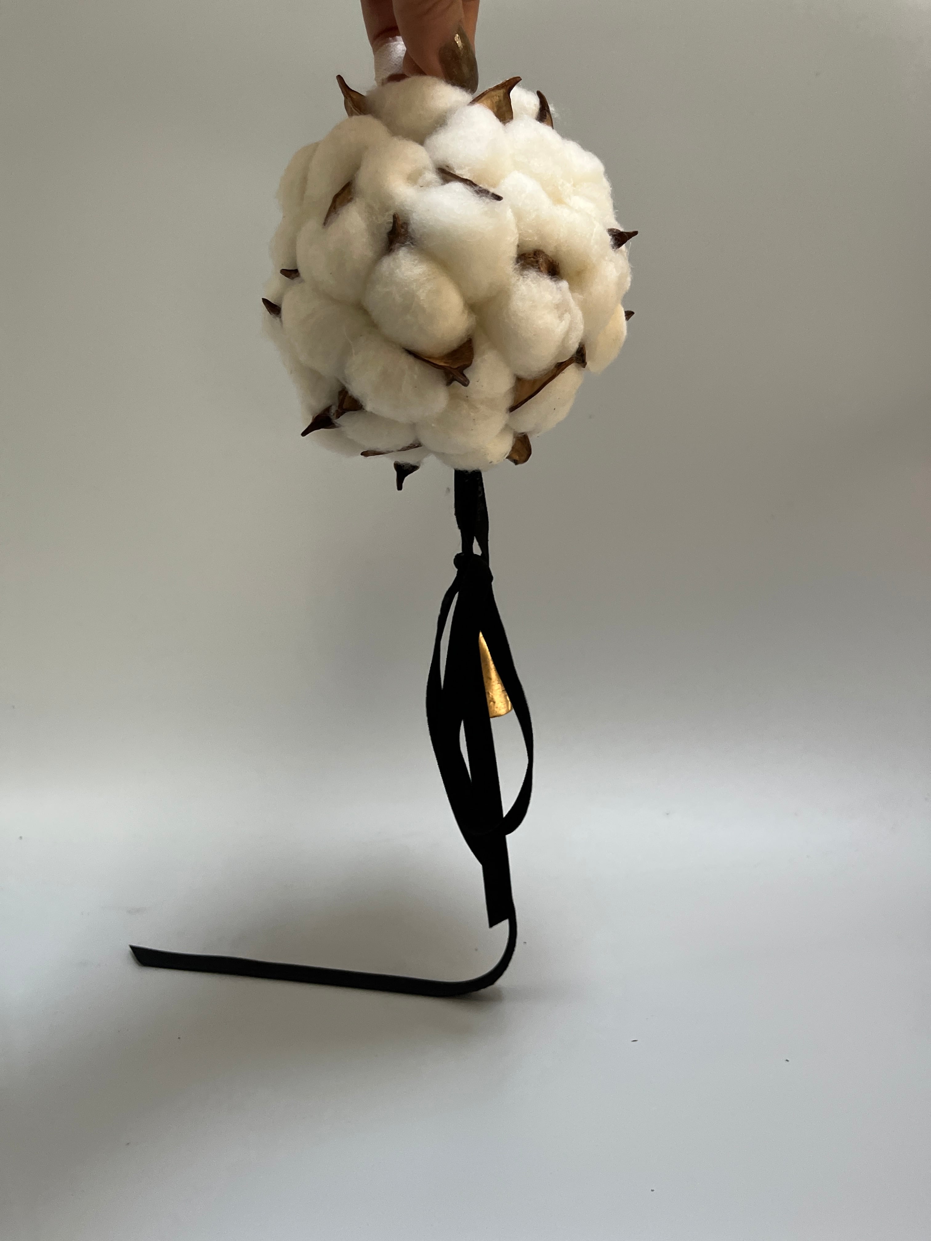 コットンフラワー オブジェ Cotton Flower object