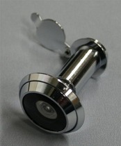 ノムラテック(Nomuratec) 快適防犯超広角NEWドアスコープ180 シルバー 2064