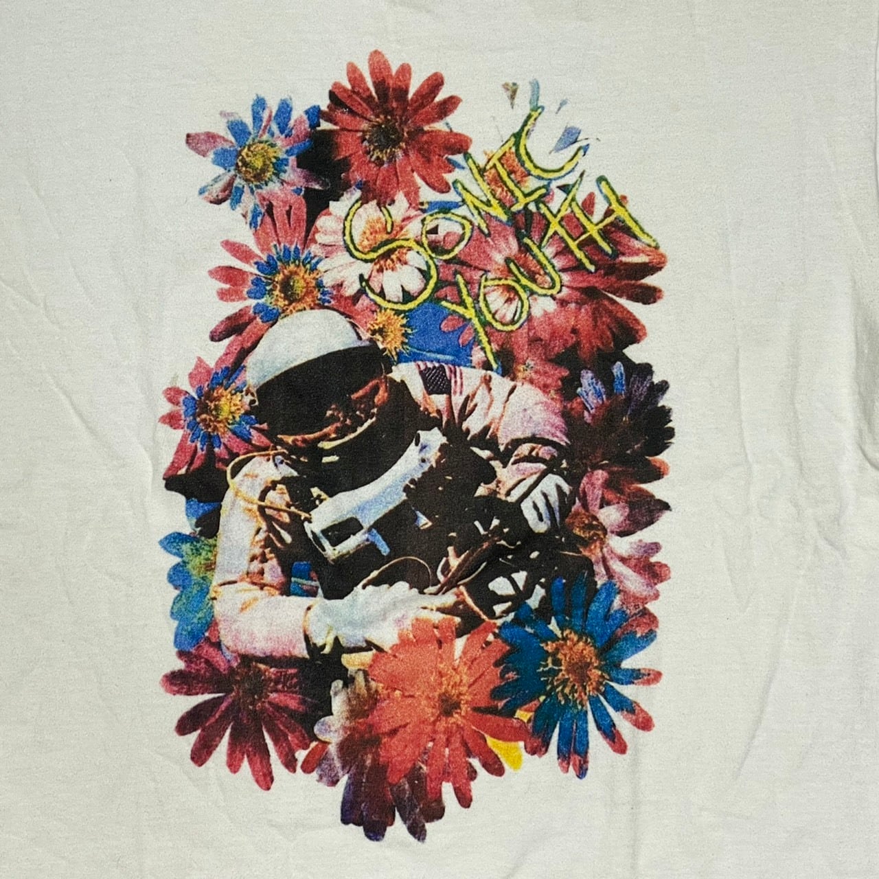 SONIC YOUTH DIRTY FLOWERS/ASTRONAUT TEE HEANS LARGE | BRAND SONIC YOUTH DIRTY FLOWERS/ASTRONAUT TEE HEANS LARGE | BRAND