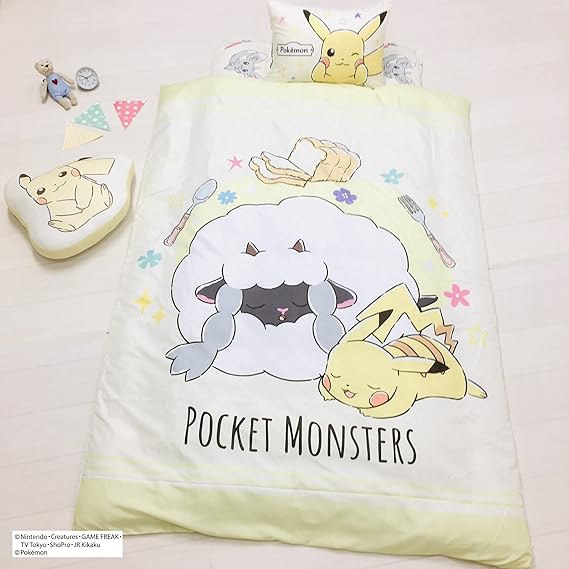 MORIPiLO モリシタ 抱き枕 子供 大人兼用 ポケモン ピカチュウ