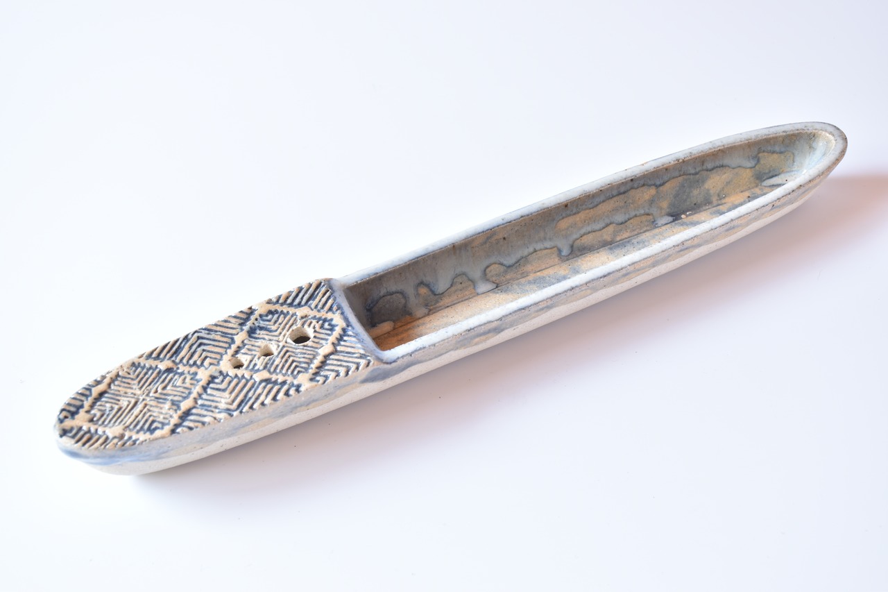 小代瑞穂窯 / 福田るい : 香立 / 花入 (大) ①