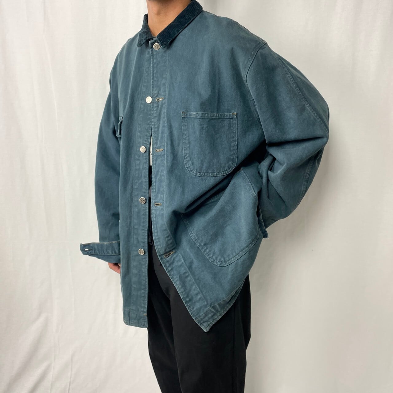 90年代 ARIZONA JEAN CO. カラーデニム カバーオール メンズ2XL相当 ...