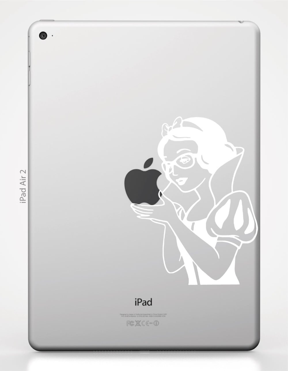 カインドストア iPad アイパッド ステッカー シール 白雪姫 ギーク