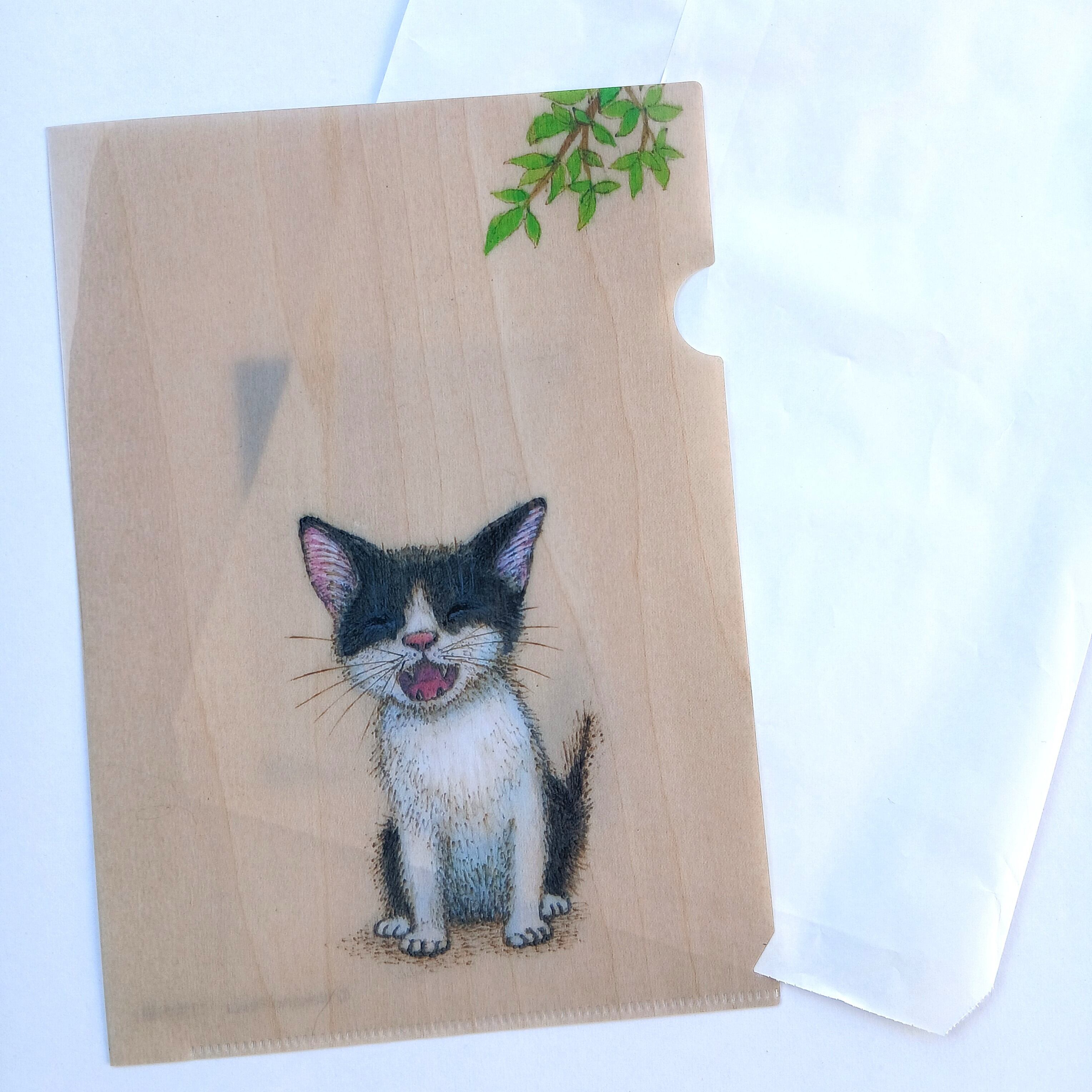 クリアファイル》猫野ぺすか 11月の猫 | ねこのみち