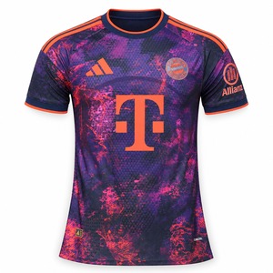 【お取り寄せ】バイエルン・ミュンヘン 26/27 サード サッカーユニフォーム ネーム 背番号 カスタム可（プレイヤーバージョン）