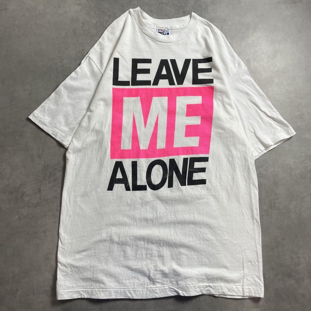 90s USA製 Leave me alone vintage T-shirt