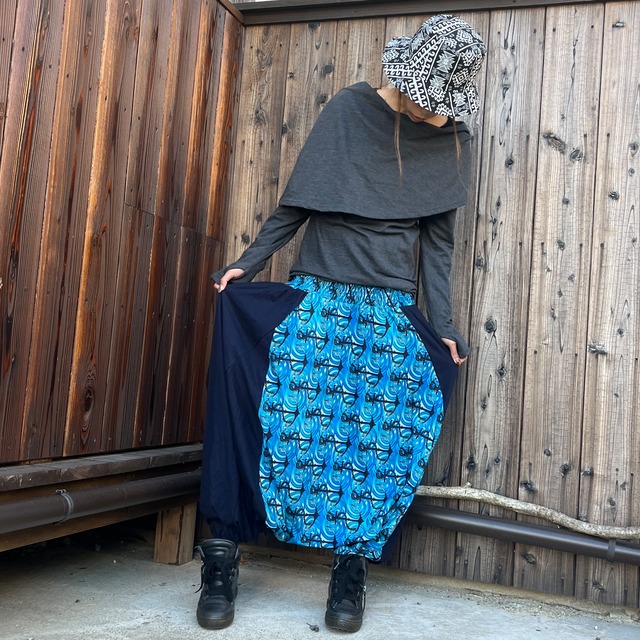 しっかり2wayアラジンパンツ