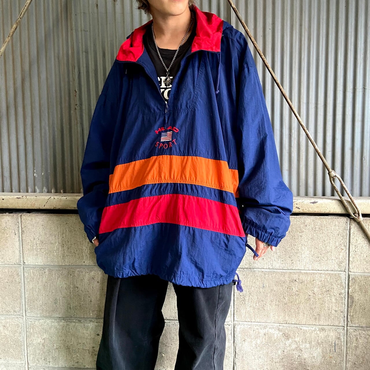 90s OLD UNIQLO アノラックパーカー 旧タグ vintage XL程