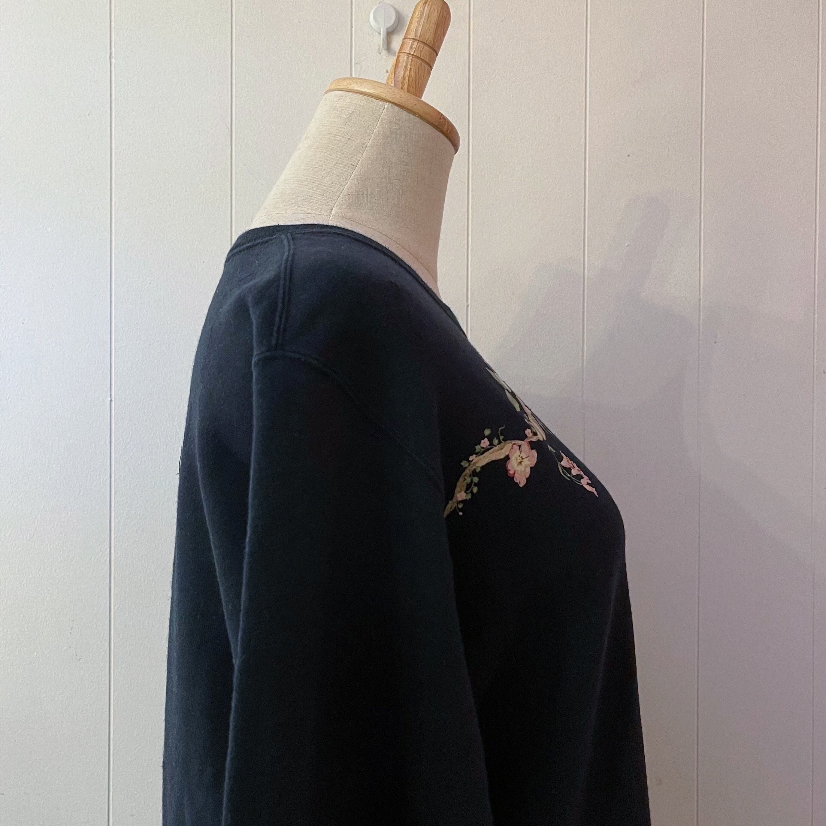 INGEBORG / flower printed sweat