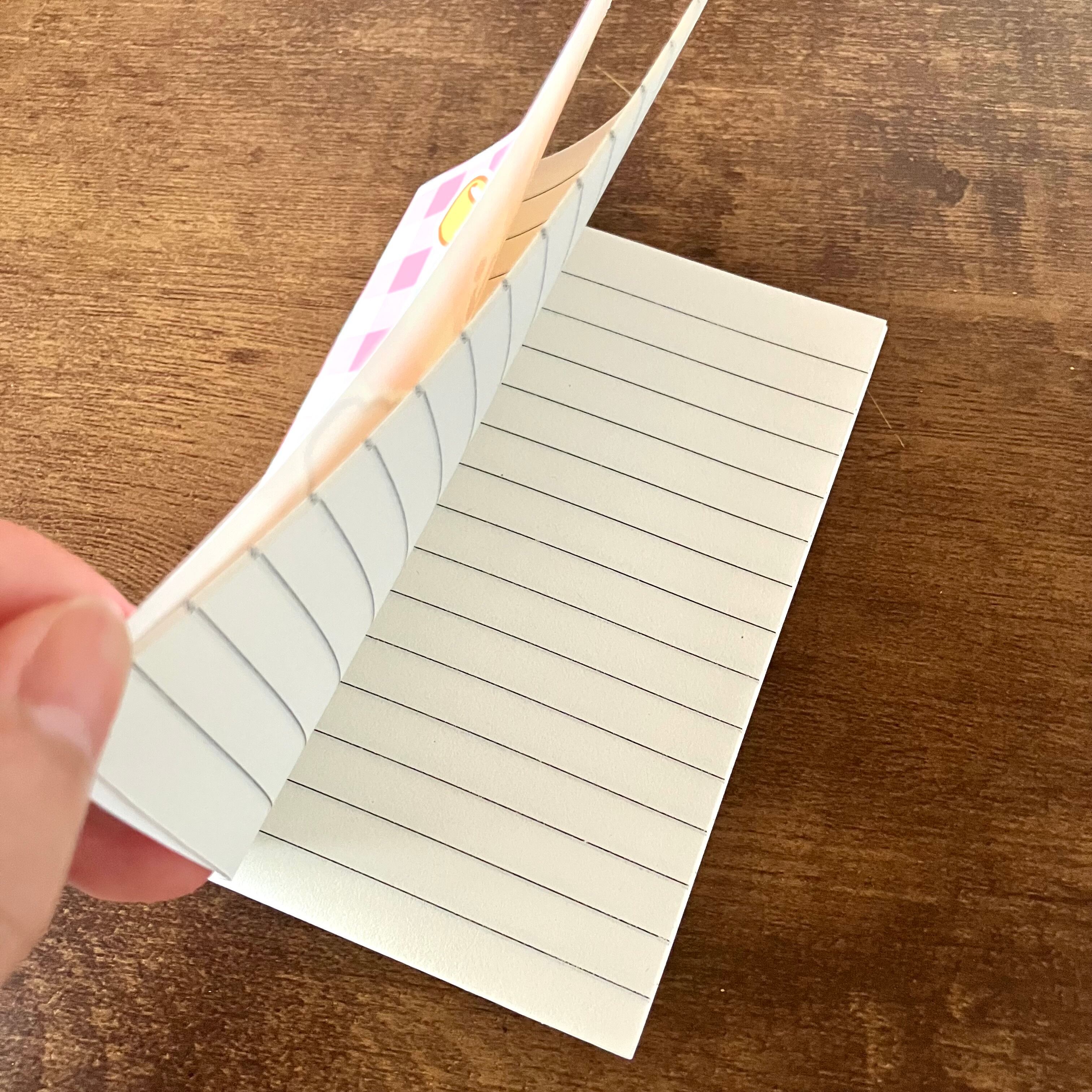 【4冊セット】手のひらサイズの豆ノート　輸入品