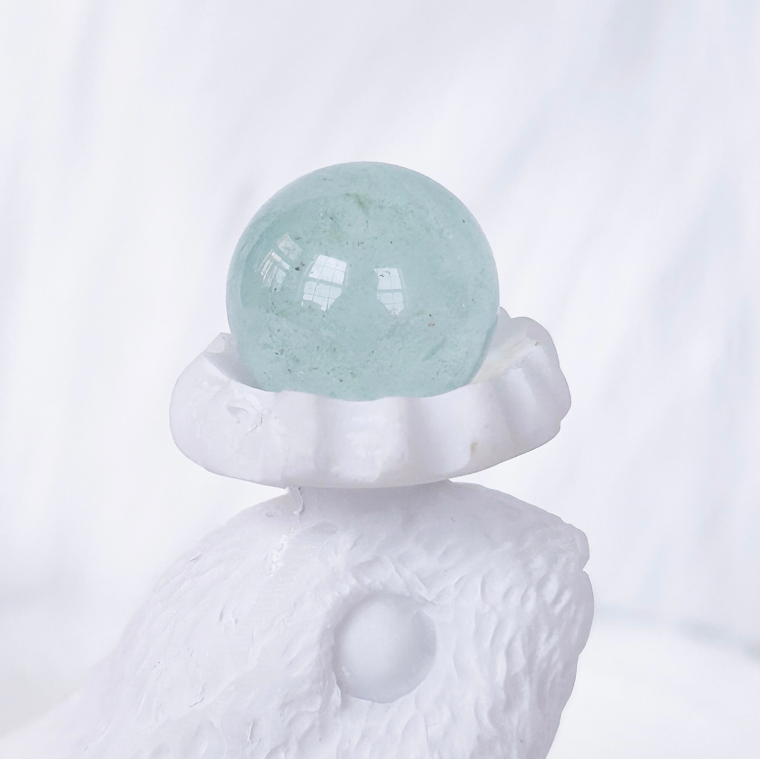 クリソコラ 水晶 共生 原石 46g | Moon Serenity