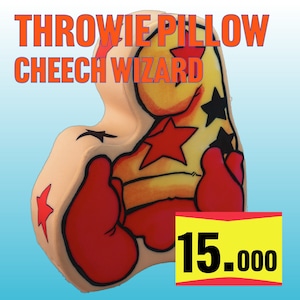 【SALE】Throwie Pillow / CHEECH WIZARD