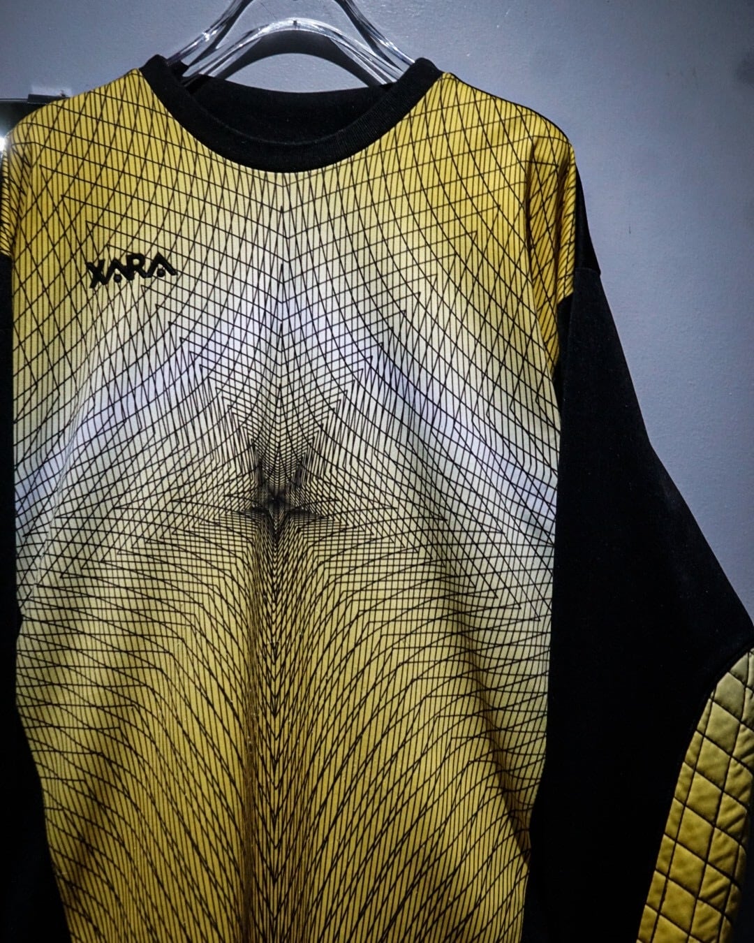 add (C) vintage】Geometric Design L/S Goalkeeper Shirt | Caka(カカ