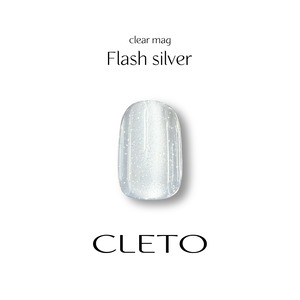 clear mag Flash silver