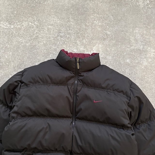 NIKE】ナイキ Y2K リバーシブル ダウンジャケット オールド 刺繍ロゴ