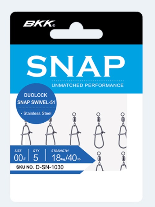 BKK DUO LOCK SNAP SWIVEL-51