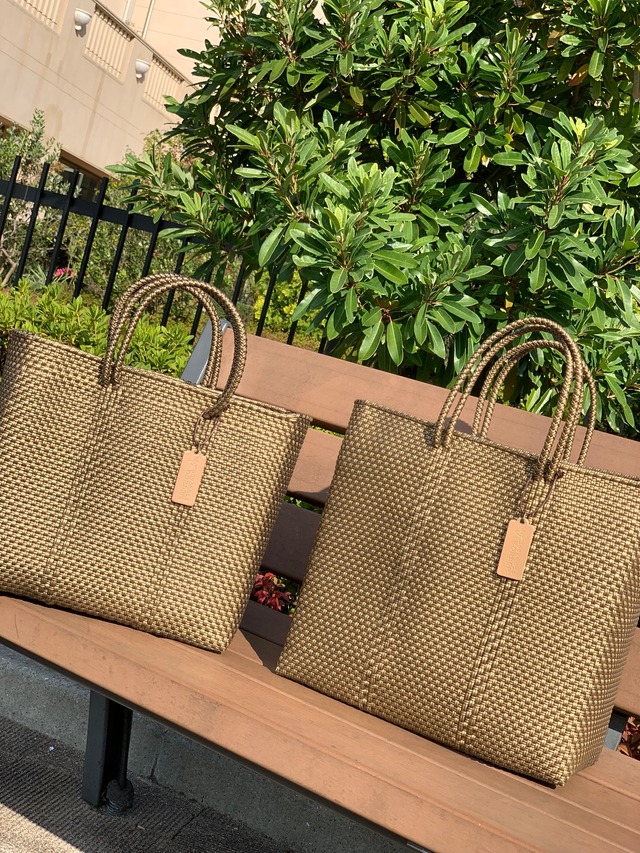 S Mercado Bag (Normal handle) Gold