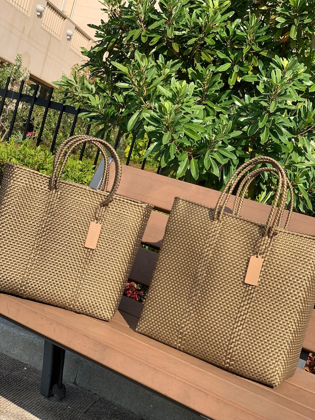 S Mercado Bag (Normal handle) Gold